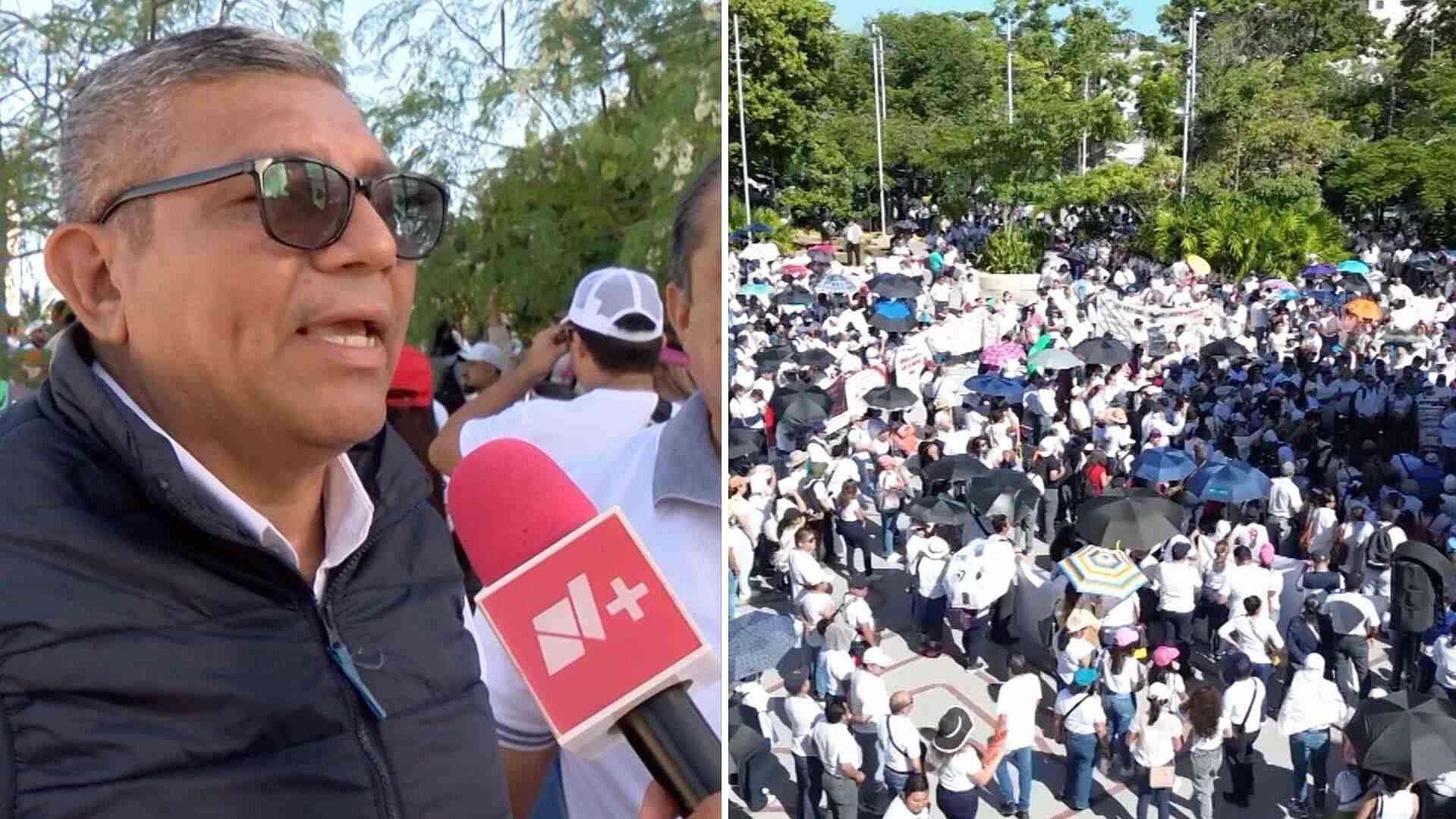 Docente se Manifiestan en Contra la Reforma a la Ley General del Issste ...