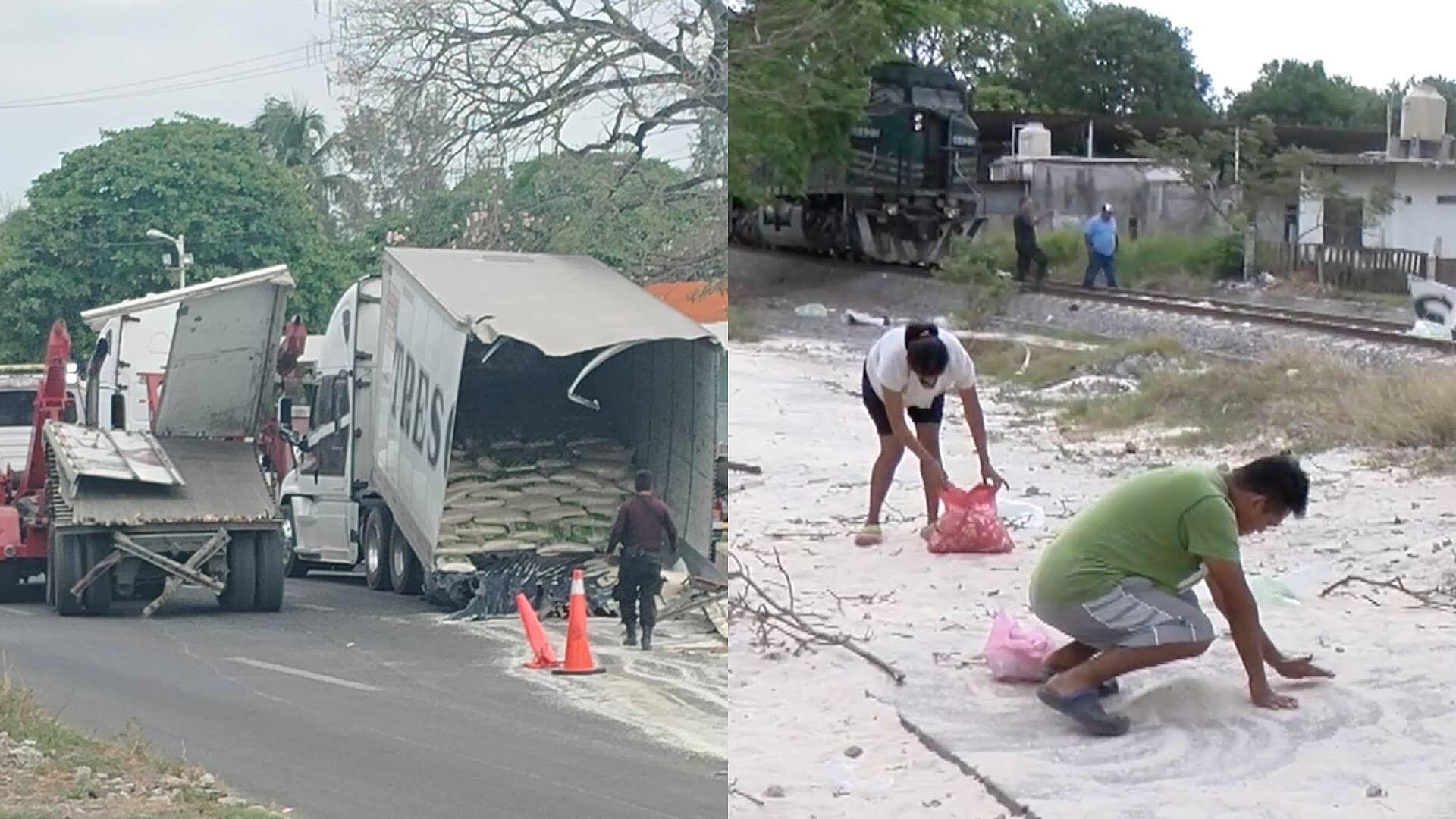 Tren Parte en Dos Contender de Tráiler tras Intentar Ganarle el Paso en ...