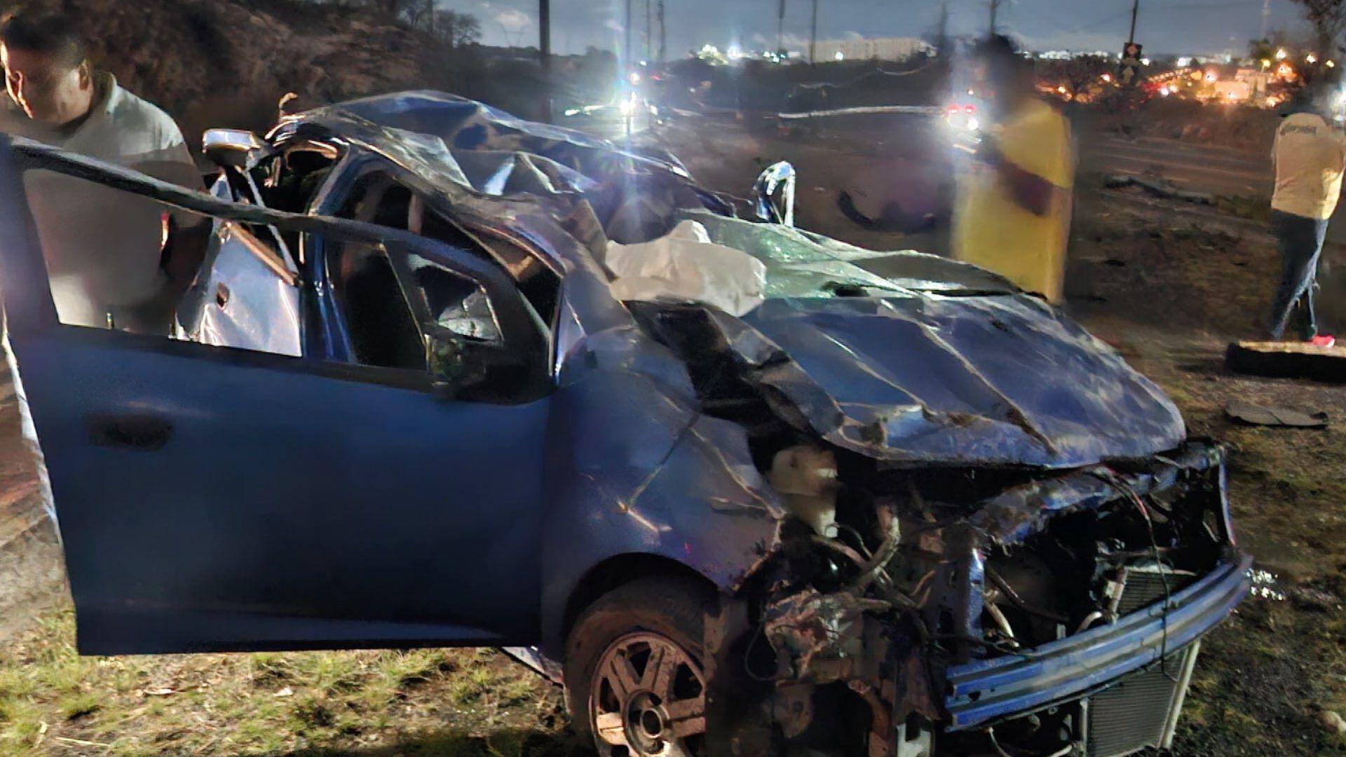 Conductor Muere en Fuerte Accidente tras Chocar con un Poste | N+