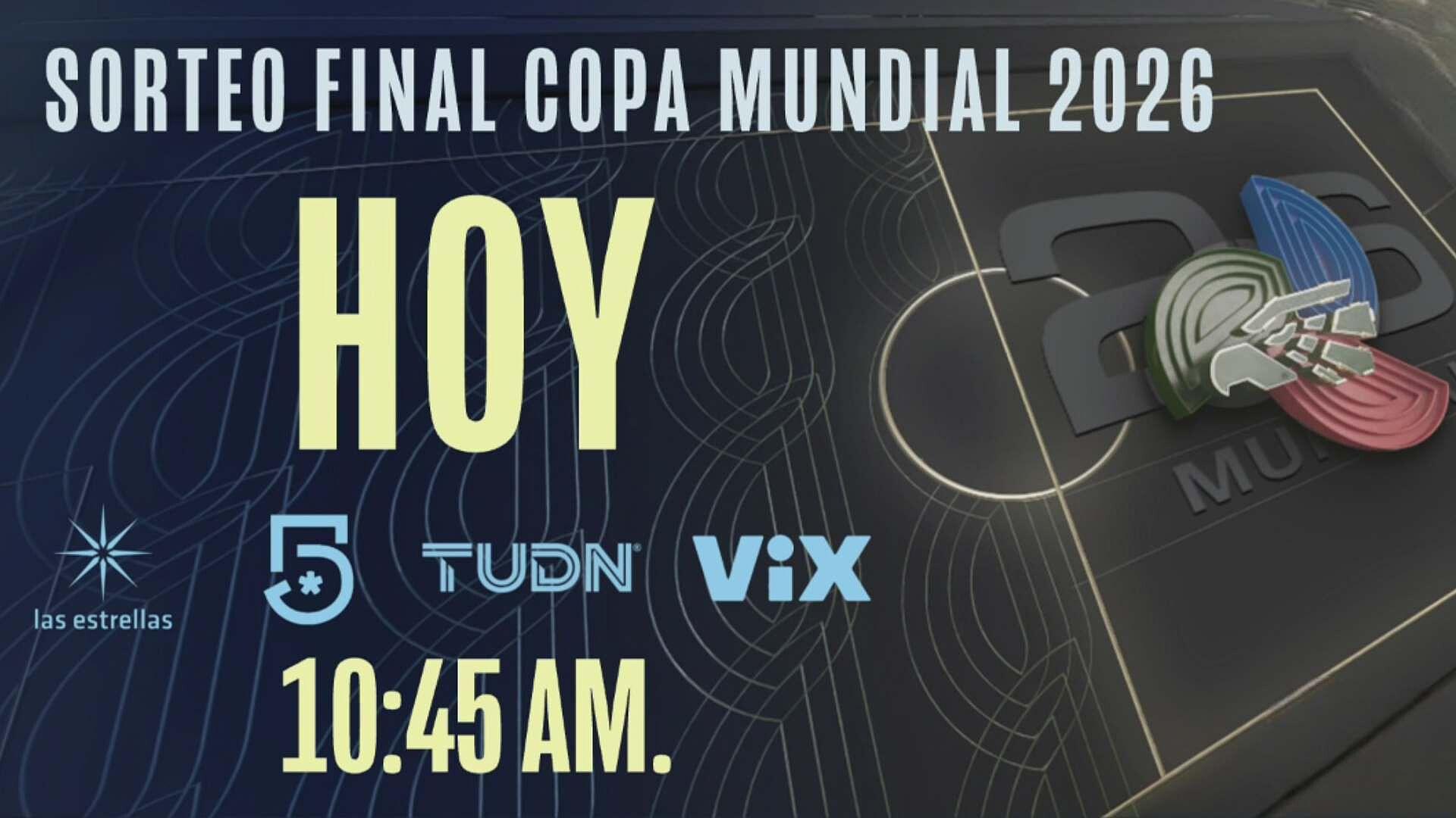 Sorteo Mundial 2026 es Hoy ¿A Qué Hora es y Dónde Ver la Transmisión En ...