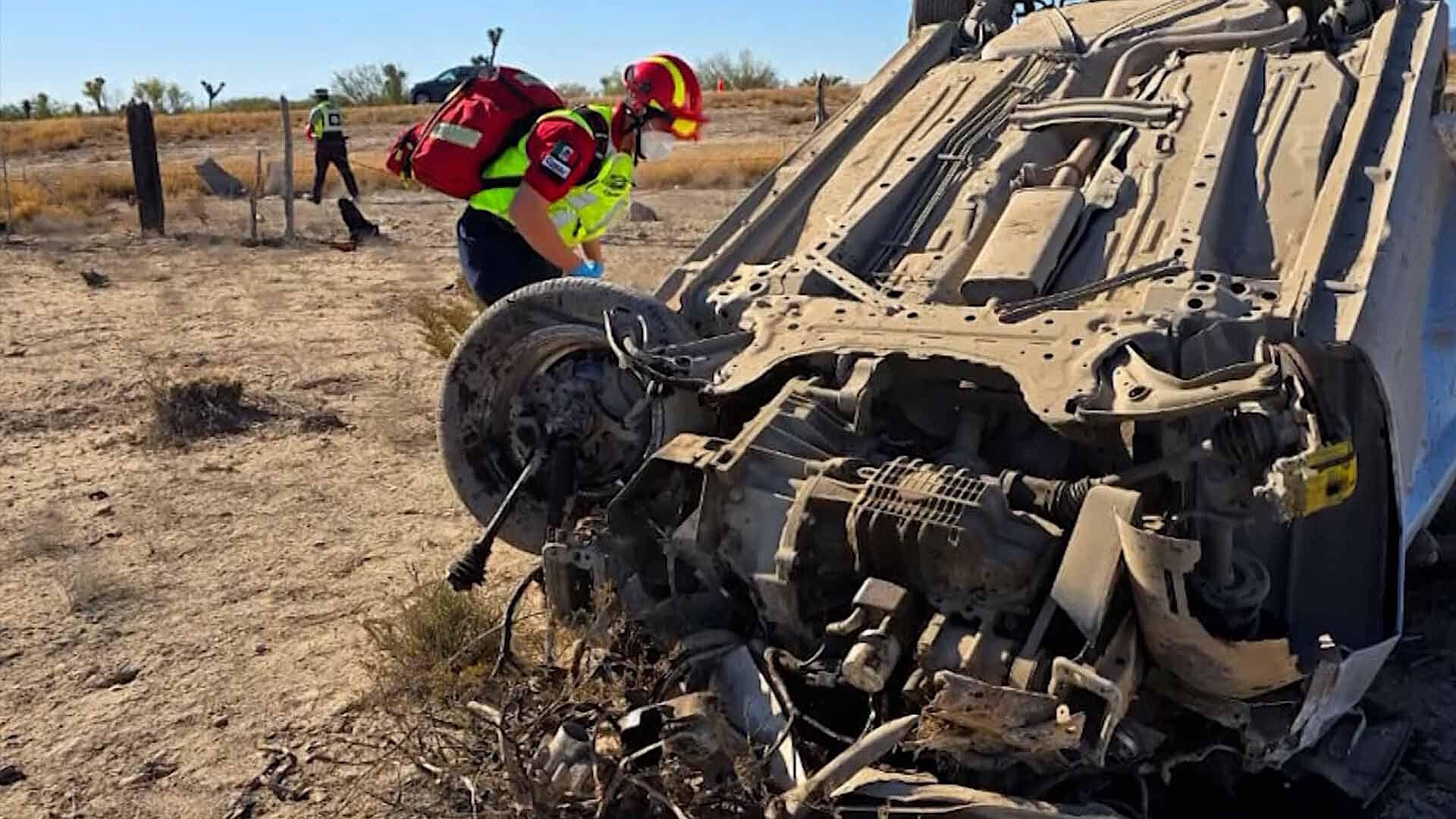 Accidente Volcadura Deja Dos Personas Sin Vida en Carretera Saltillo ...
