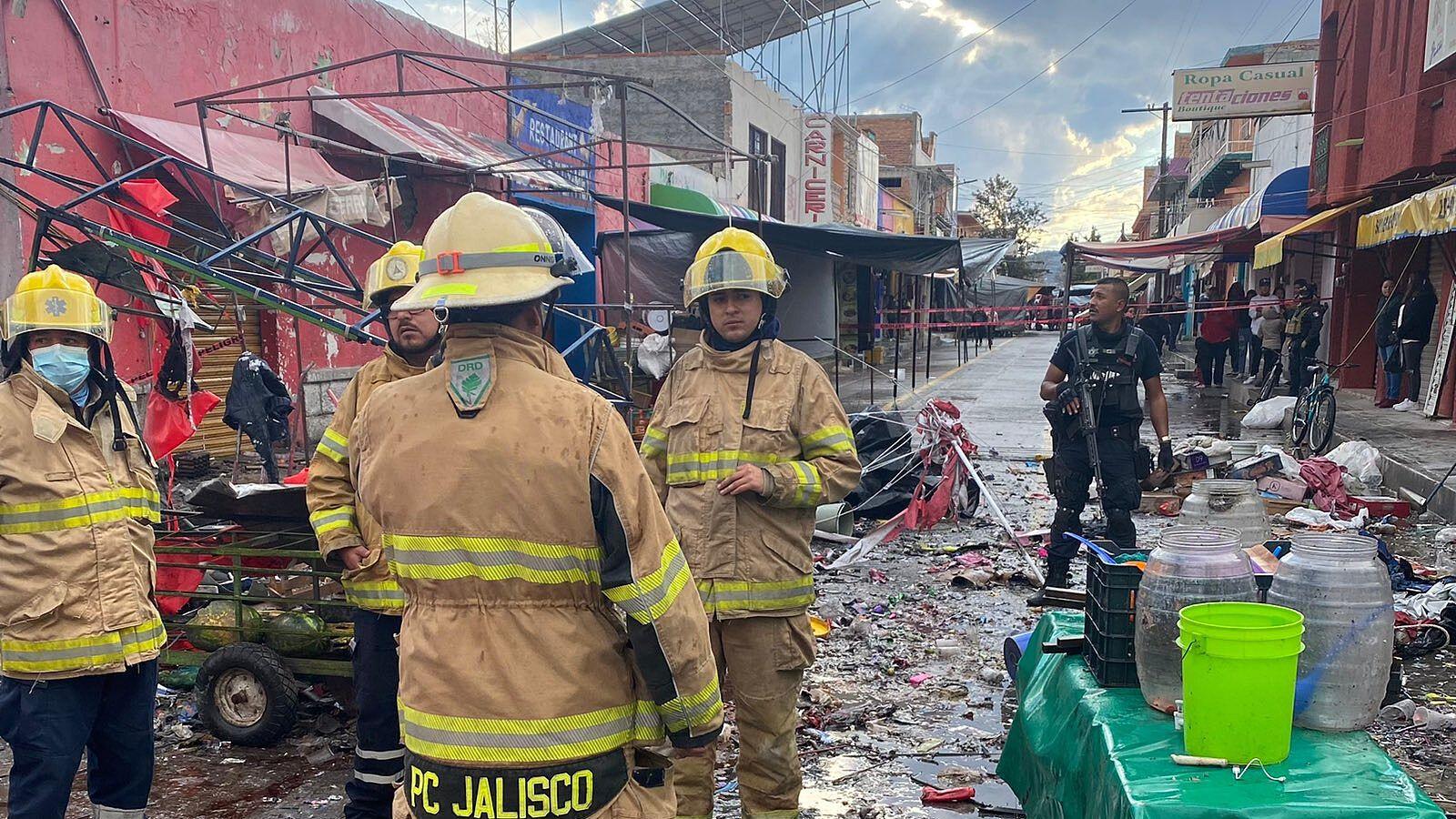 Jalisco 14 Personas Heridas Por Explosión De Pirotecnia 0773