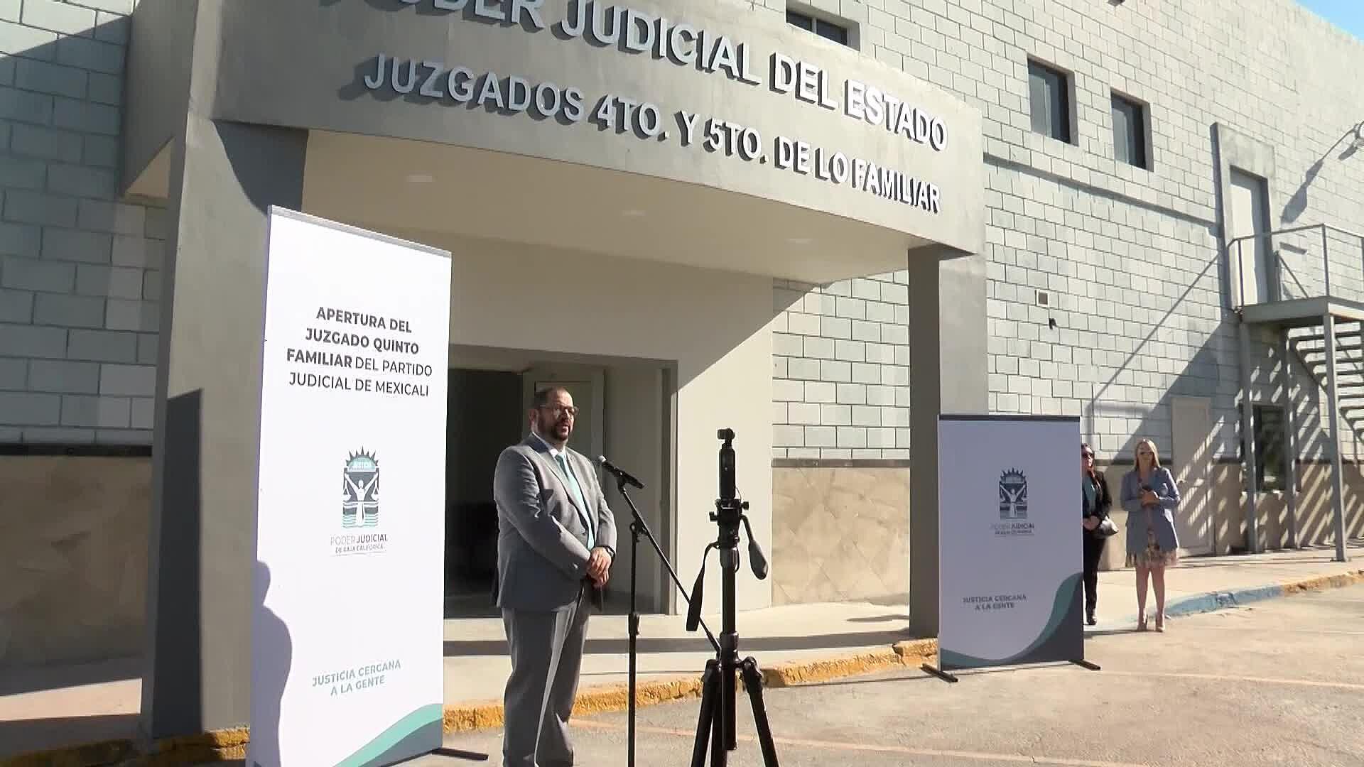 Inauguran Quinto Juzgado de Lo Familiar N+