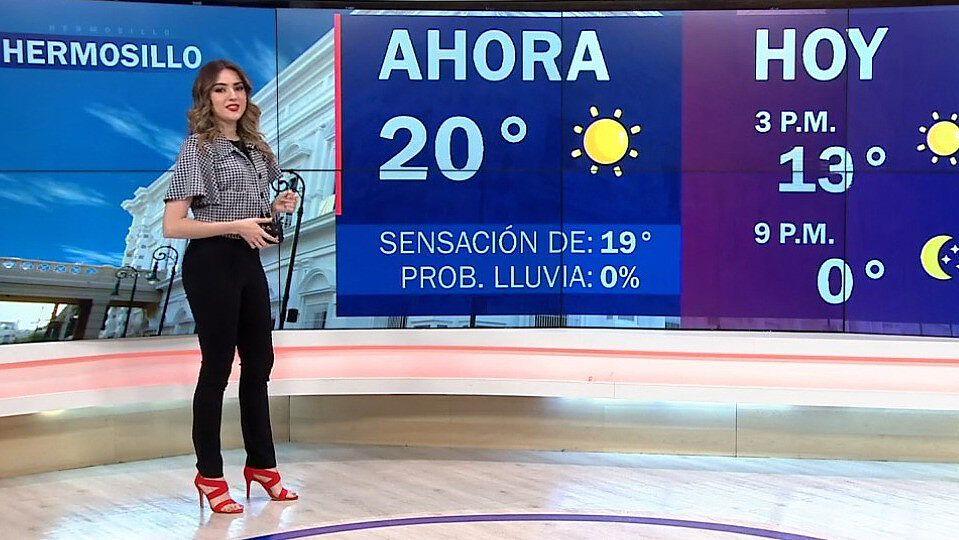 Pronóstico del Clima en Hermosillo 24 de Mayo 2023 con Alondra Zayas N+