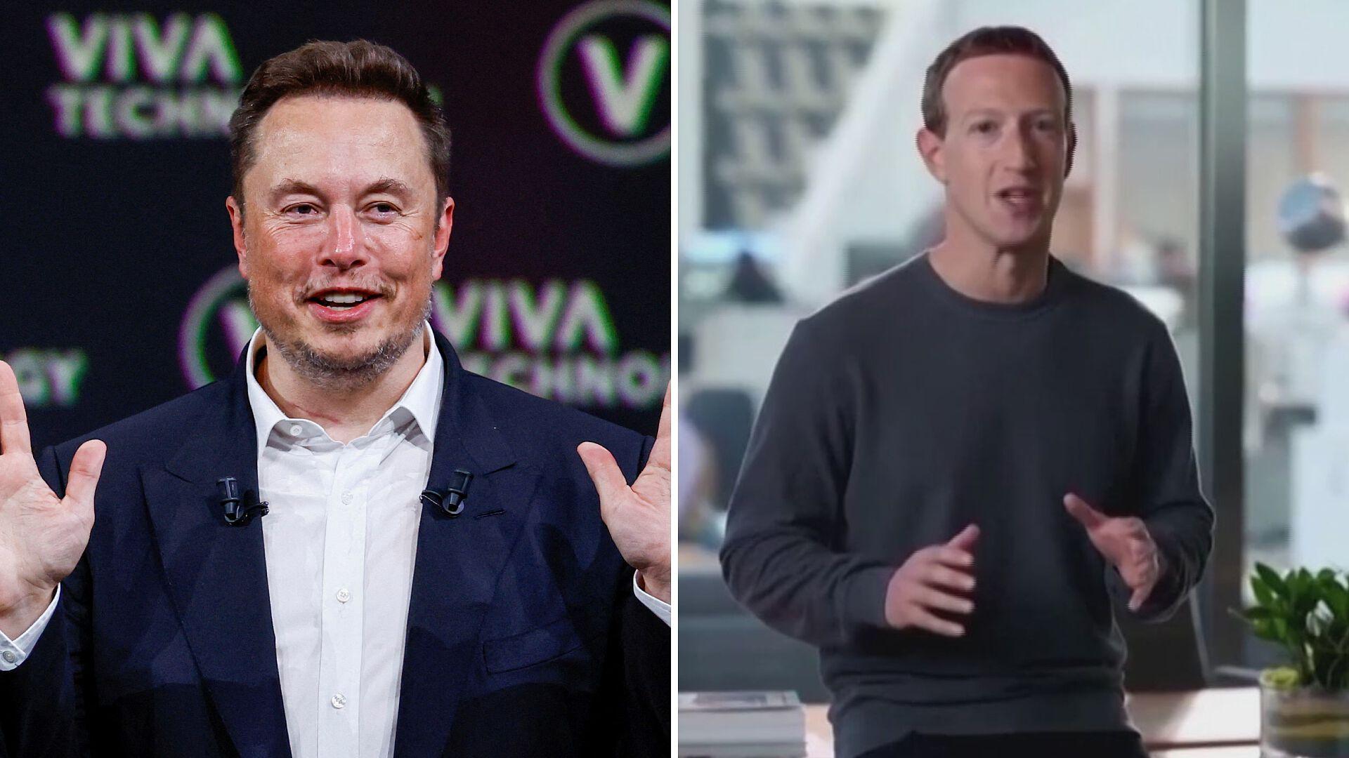 Elon Musk Y Mark Zuckerberg Pelearán En Una Jaula 0863