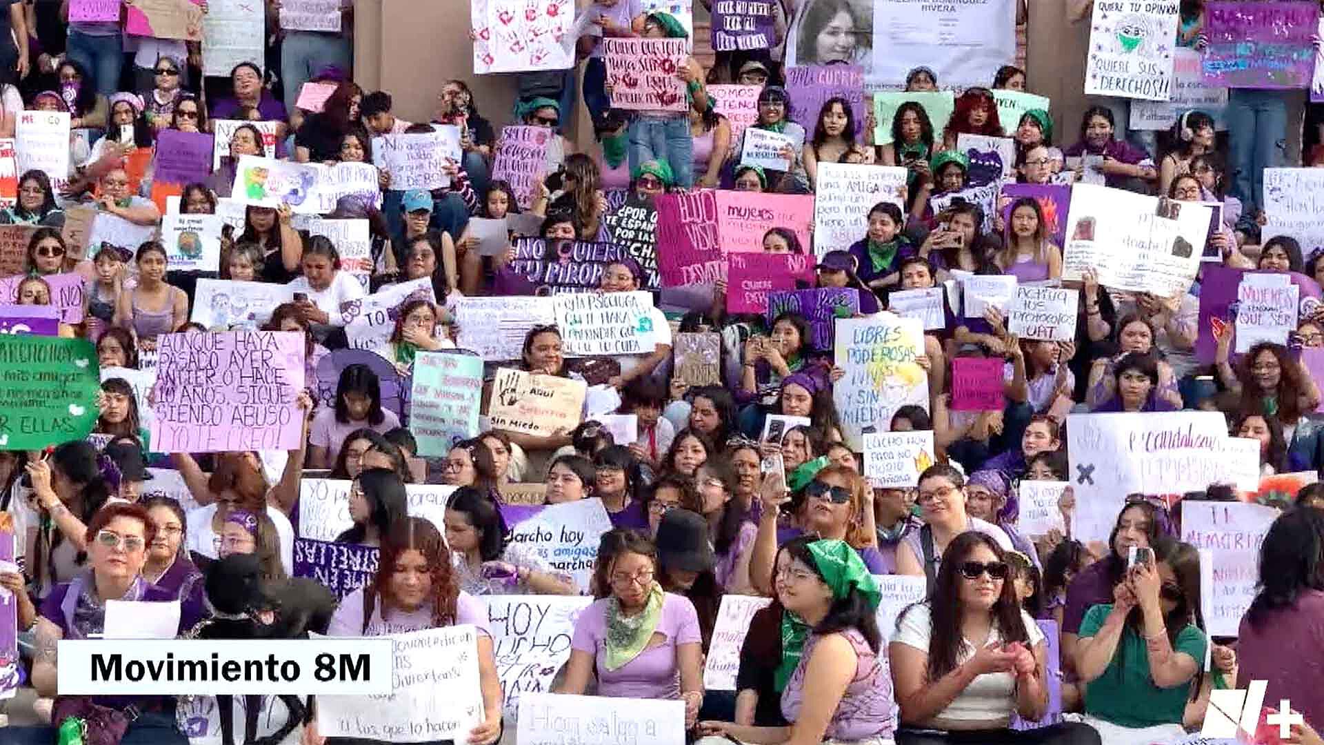 Cientos de Mujeres Asistieron a Marcha 8M en Ciudad Victoria ...