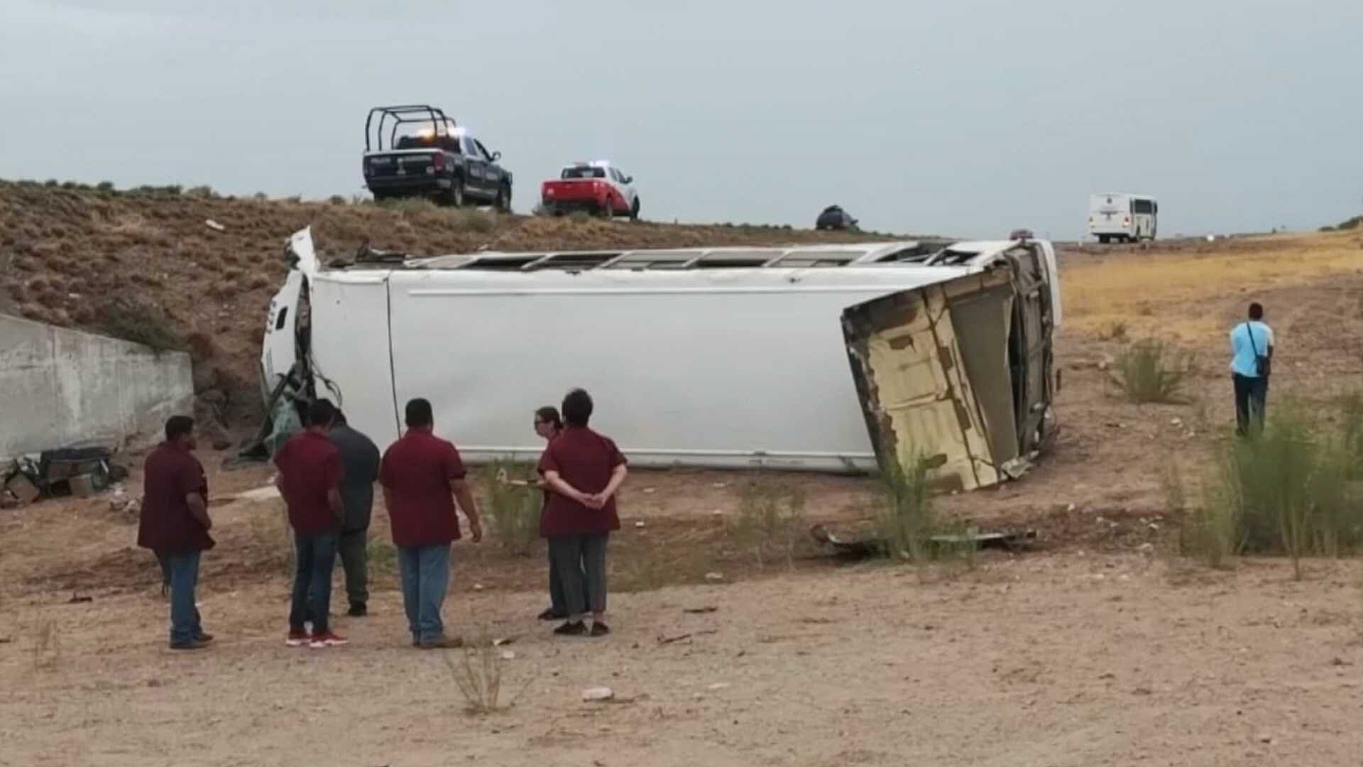 Volcadura De Camión Deja 1 Fallecido Y 15 Heridos En Carretera Camargo