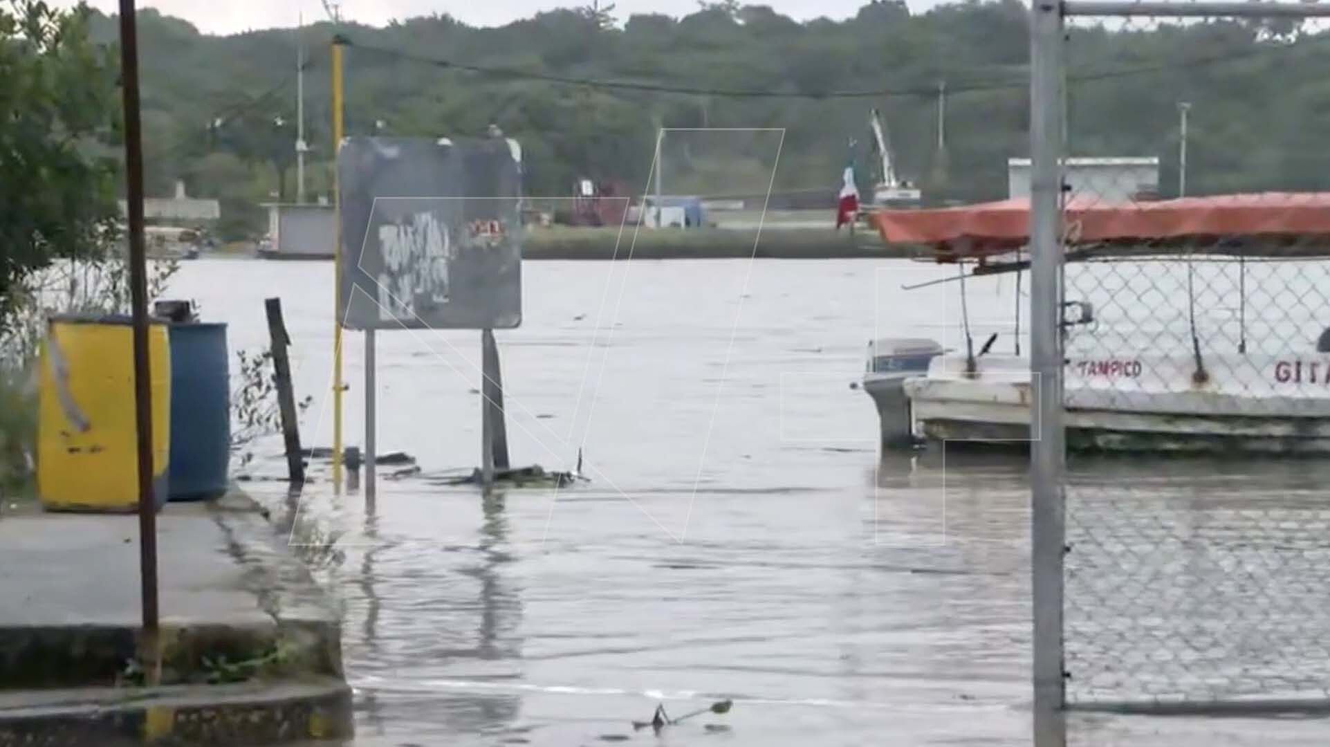 Se Desborda el Rio Pánuco Cerca del Puente Tampico | N+ Tampico | N+